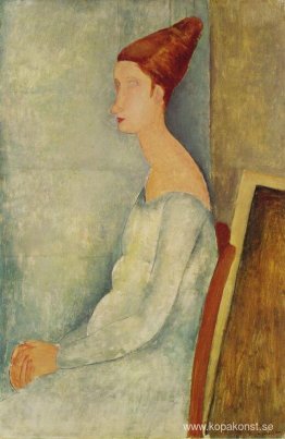 Porträtt av Jeanne Hebuterne
