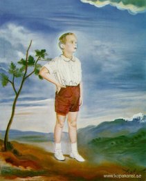 Porträtt av ett barn (oavslutat)