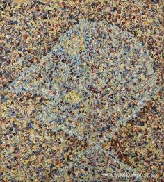 Porträtt av Jackson Pollock