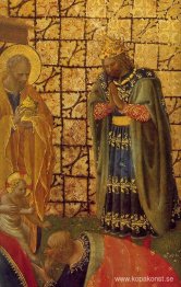 Tillbedjan och bebådelsen