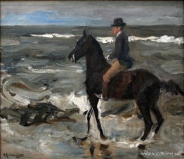Ryttare på stranden