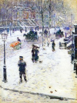 Fifth Avenue på vintern