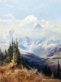 Mount McKinley i Mist