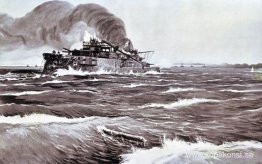 Slaget vid Tsushima. Sista minuterna av slagskeppet Prince Suvor