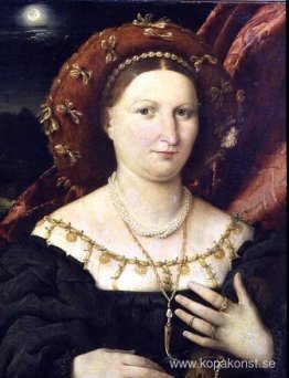Porträtt av Lucina Brembati