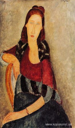 Porträtt av Jeanne Hebuterne
