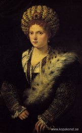 Porträtt av Isabella d'Este