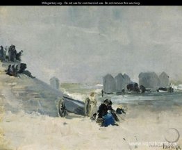 På stranden, Oostende