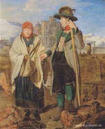 Scen efter branden i Mariazell