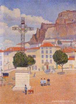 Le Puy. The Sunny Plaza