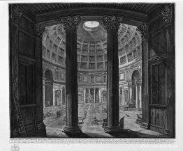 Interiörvy av Pantheon
