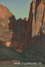Notch in the Wall, Zion National Park, augusti 1933