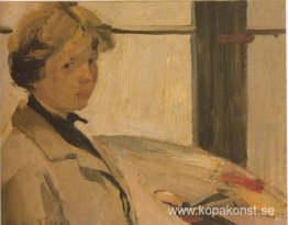 Porträtt av målare Maria Hors