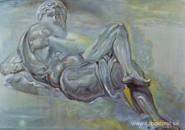 Utan titel (Efter "Dagen" av Michelangelo)