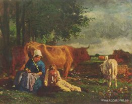 Pastoral scen