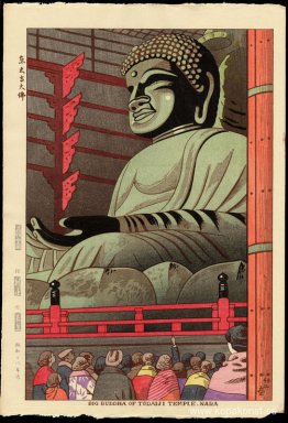 Stor Buddha Av Todaiji Temple