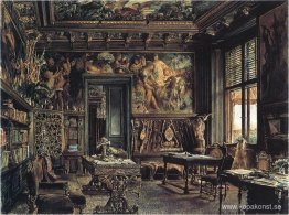 Biblioteket i Palais Dumba