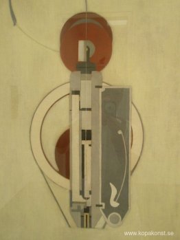 Målning VIII (mekanisk abstraktion)