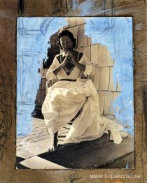 Gala som Madonna från Port Lligat