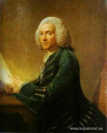 Porträtt av Dr William Hunter