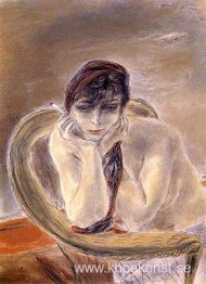 Flicka som bär Bandana