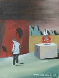 Utställning i ett ovänligt landskap