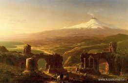 Mount Aetna från Taormina