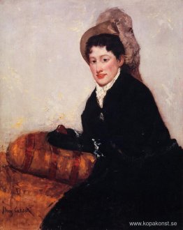 Porträtt av Madame X klädd för matiné