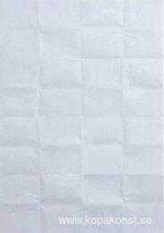 Verk nr 384 (Ett pappersark hopvikt och uppvikt)