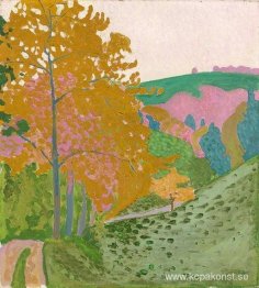 Höstlandskap - höst på Oschwand