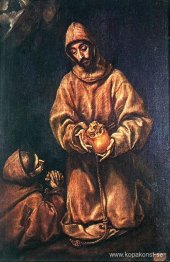 St Francis och broder Rufus