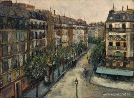 Custine gata nära Montmartre