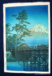 Mount Fuji av Moonlight, Kawai Bashi