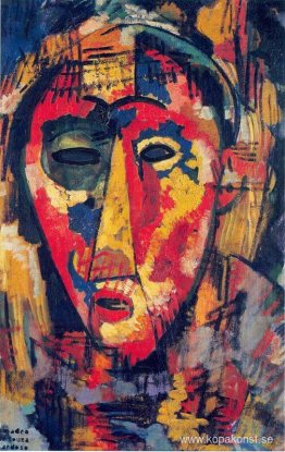 Grön ögonmask