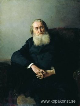 Porträtt av A. N. Plescheev