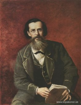 Porträtt av poeten Apollon Maikov