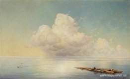 Moln över det lugna havet