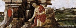St Hieronymus i botgöring, predellapanel från Markus altartavla