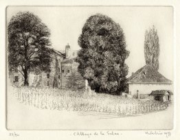 Abbaye de Salaz, nära Ollon i kantonen Vaud, Schweiz