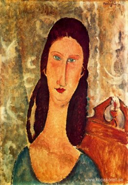 Porträtt av Jeanne Hebuterne