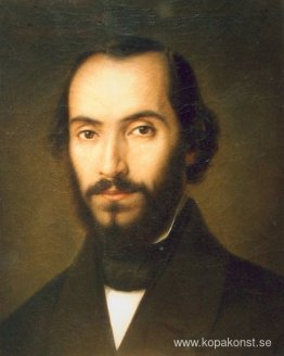 Porträtt av Nicolae Bălcescu