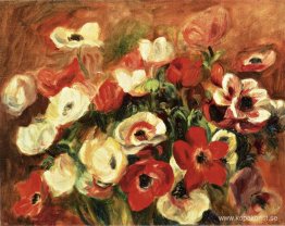 Spray av anemoner