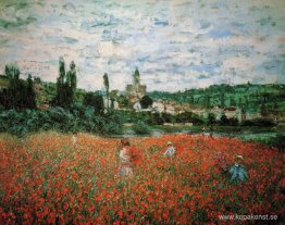Poppy Field nära Vetheuil