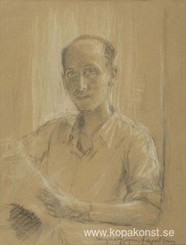 Porträtt av Yannis Tsarouchis