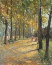 En promenad genom parken