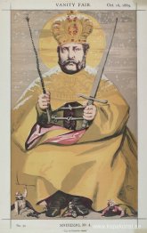 Sovereigns No.40 Karikatyr av Alexander II av Ryssland