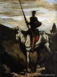 Don Quijote och Sancho Panza går på bröllopet Gamaches