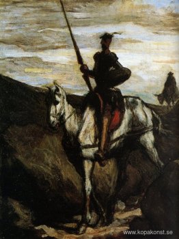 Don Quijote och Sancho Panza går på bröllopet Gamaches