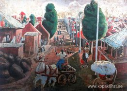 Häst och vagn. Sophiatown