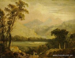 Landskap med en flod